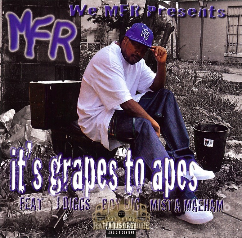 Rich The Factor - It's Grapes To Apes: 1st Press, CD-R. CD